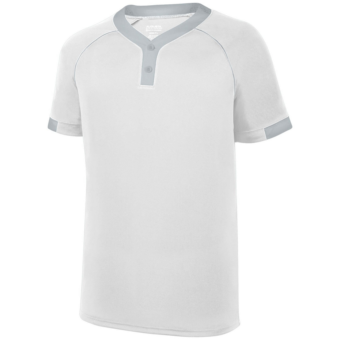 Picture of Augusta 1552A-White- Silver-XL Stanza Jersey&#44; White & Silver - Extra Large
