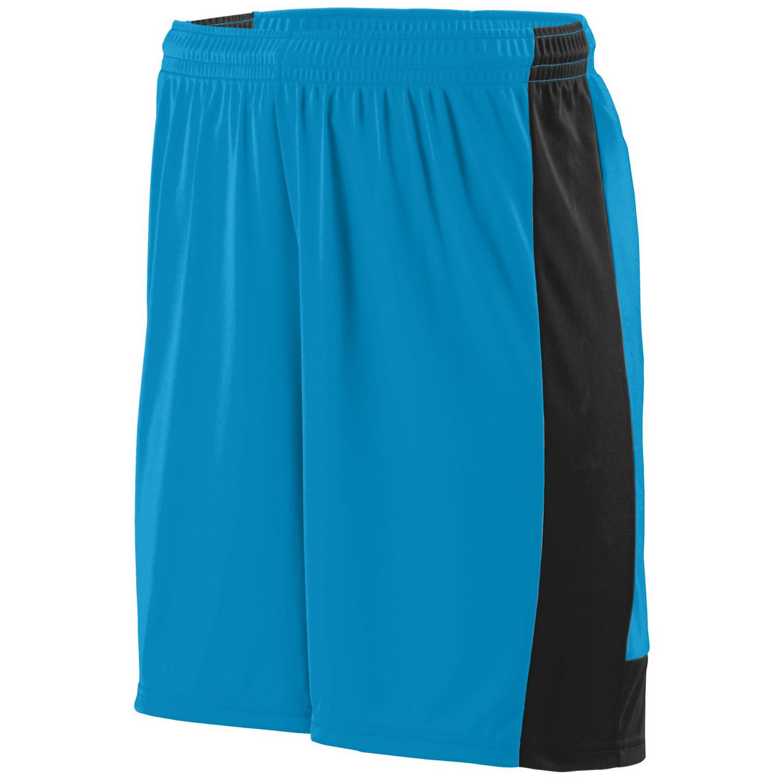 Picture of Augusta 1606A-Power Blue- Black-XS Youth Lightning Short&#44; Power Blue-Black - Extra Small