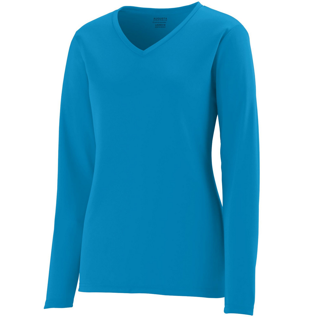 Picture of Augusta 1788A-Power Blue-XL Ladies Long Sleeve Wicking Tee&#44; Power Blue - Extra Large