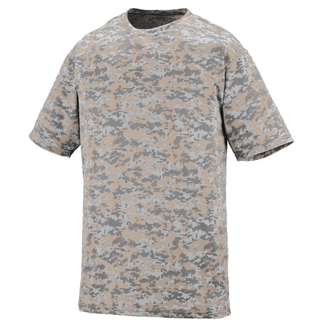 Picture of Augusta 1798A-Sand Digital-S Digi Camo Wicking Tee&#44; Sand Digital - Small