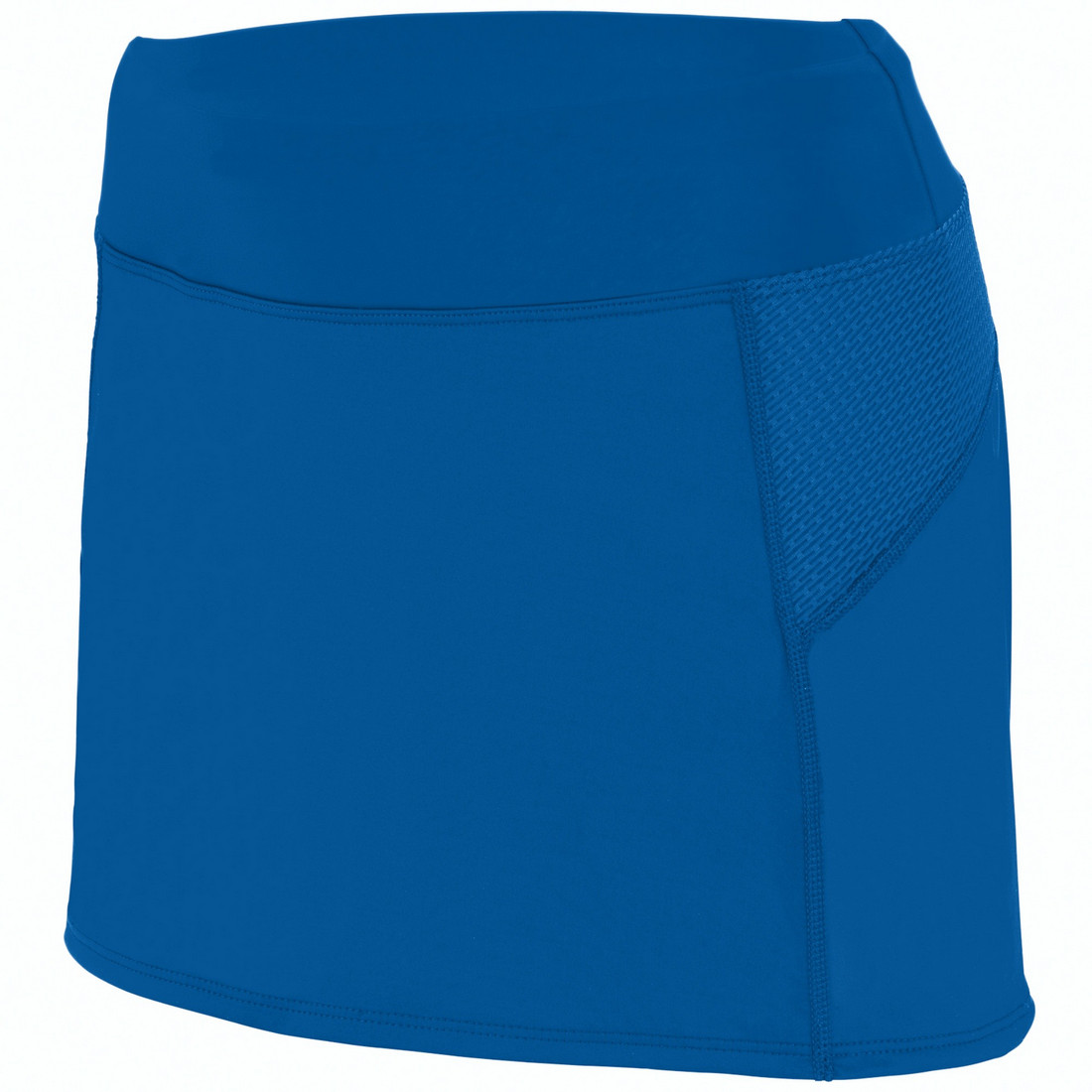 Picture of Augusta 2420A-Royal- Graphite-S Ladies Femfit Skort&#44; Royal & Graphite - Small
