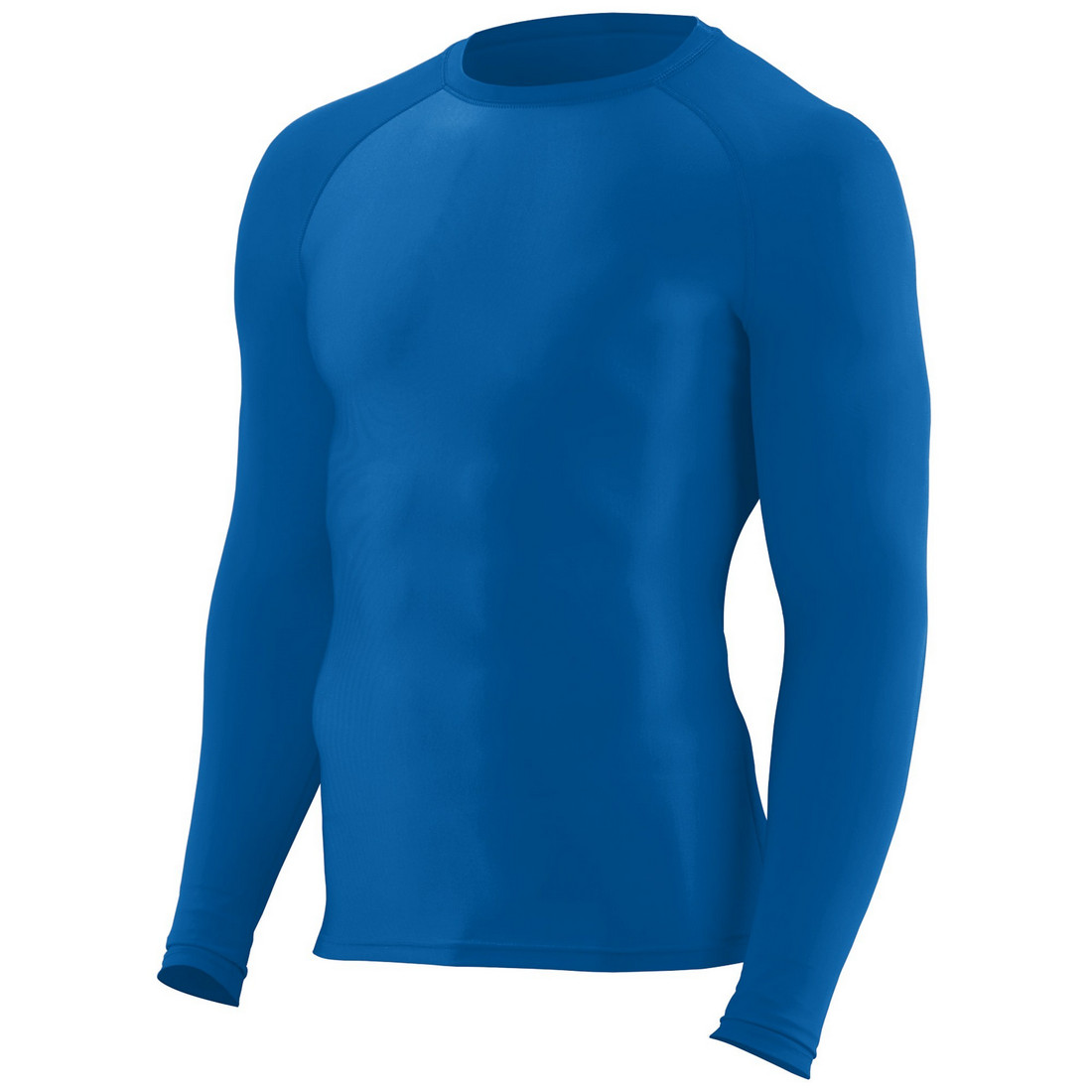 2604A-Royal-XL Hyperform Compression Long Sleeve Shirt, Royal - Extra Large