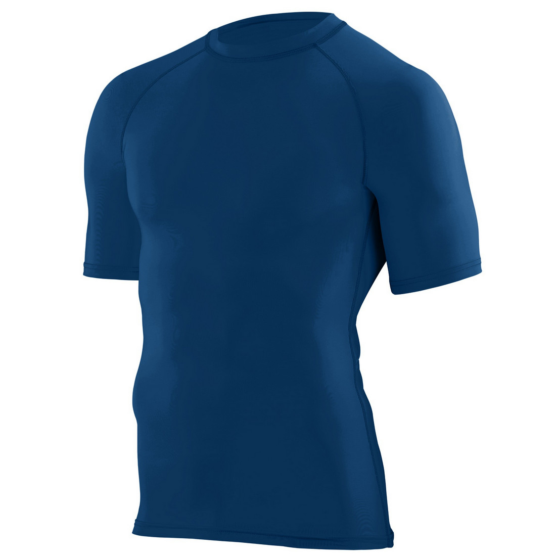 Augusta 2601A-Navy-S Youth Hyperform Compression Short Sleeve Shirt, Navy - Small