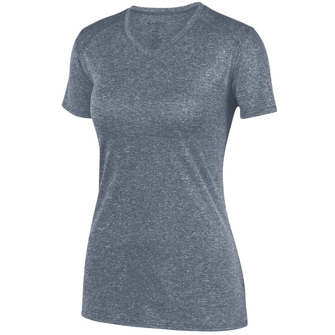 Picture of Augusta 2805A-Graphite Heather-XL Ladies Kinergy Training Tee&#44; Graphite Heather - Extra Large