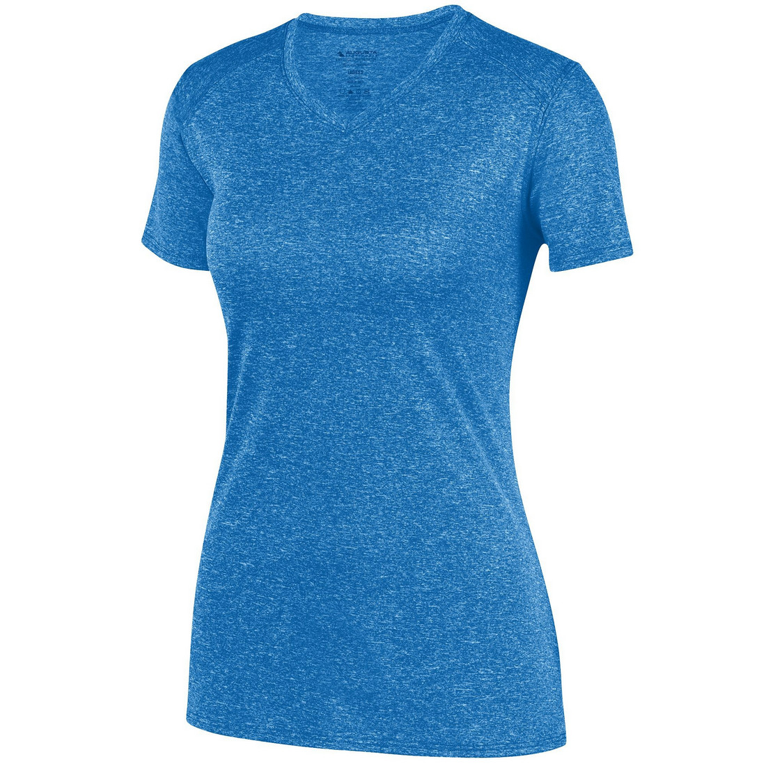 Picture of Augusta 2805A-Royal Heather-XL Ladies Kinergy Training Tee&#44; Royal Heather - Extra Large