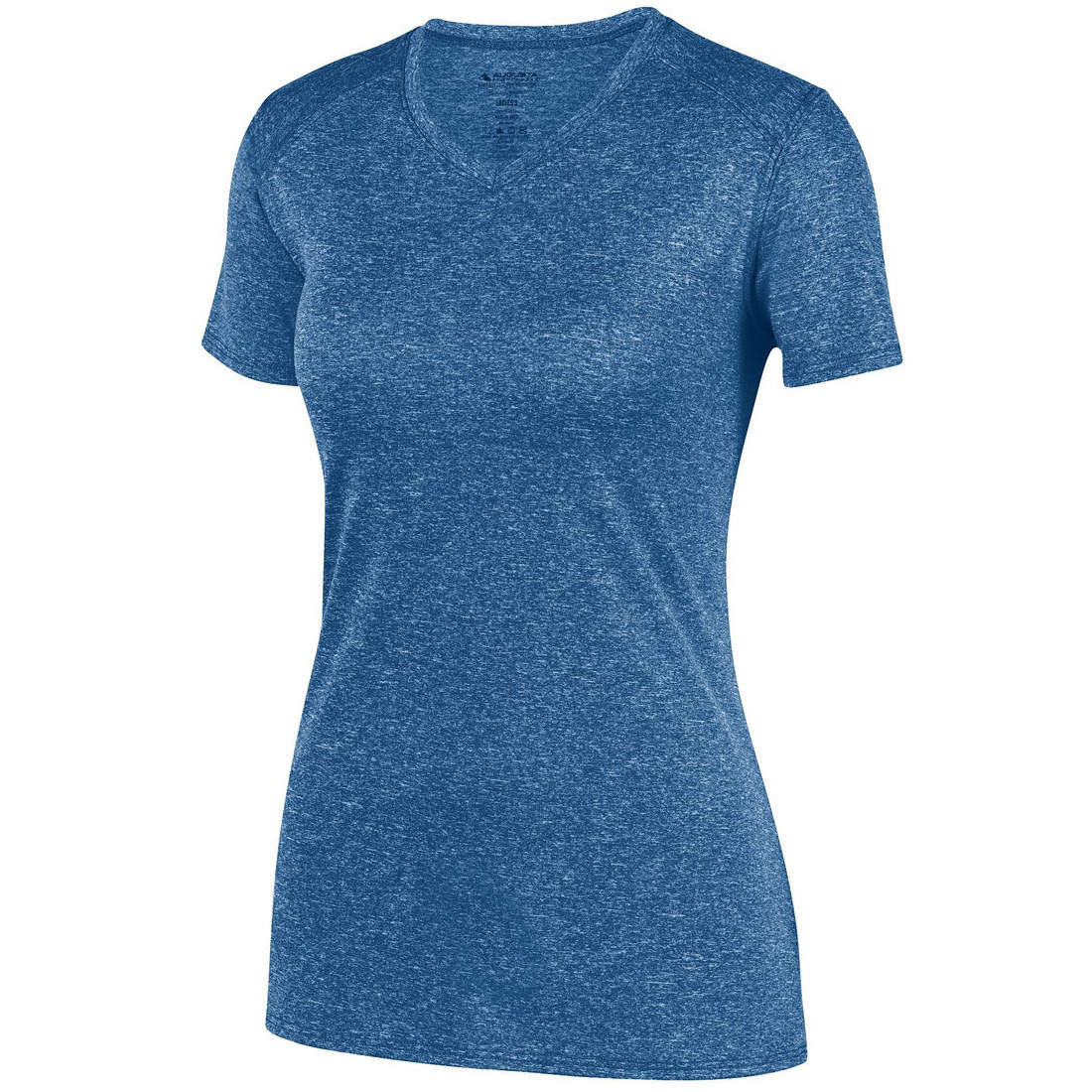 Picture of Augusta 2805A-Navy Heather-XL Ladies Kinergy Training Tee&#44; Navy Heather - Extra Large