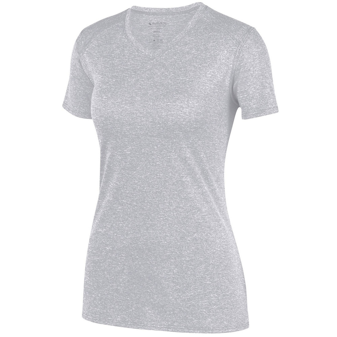 Picture of Augusta 2805A-Athletic Heather-S Ladies Kinergy Training Tee&#44; Athletic Heather - Small