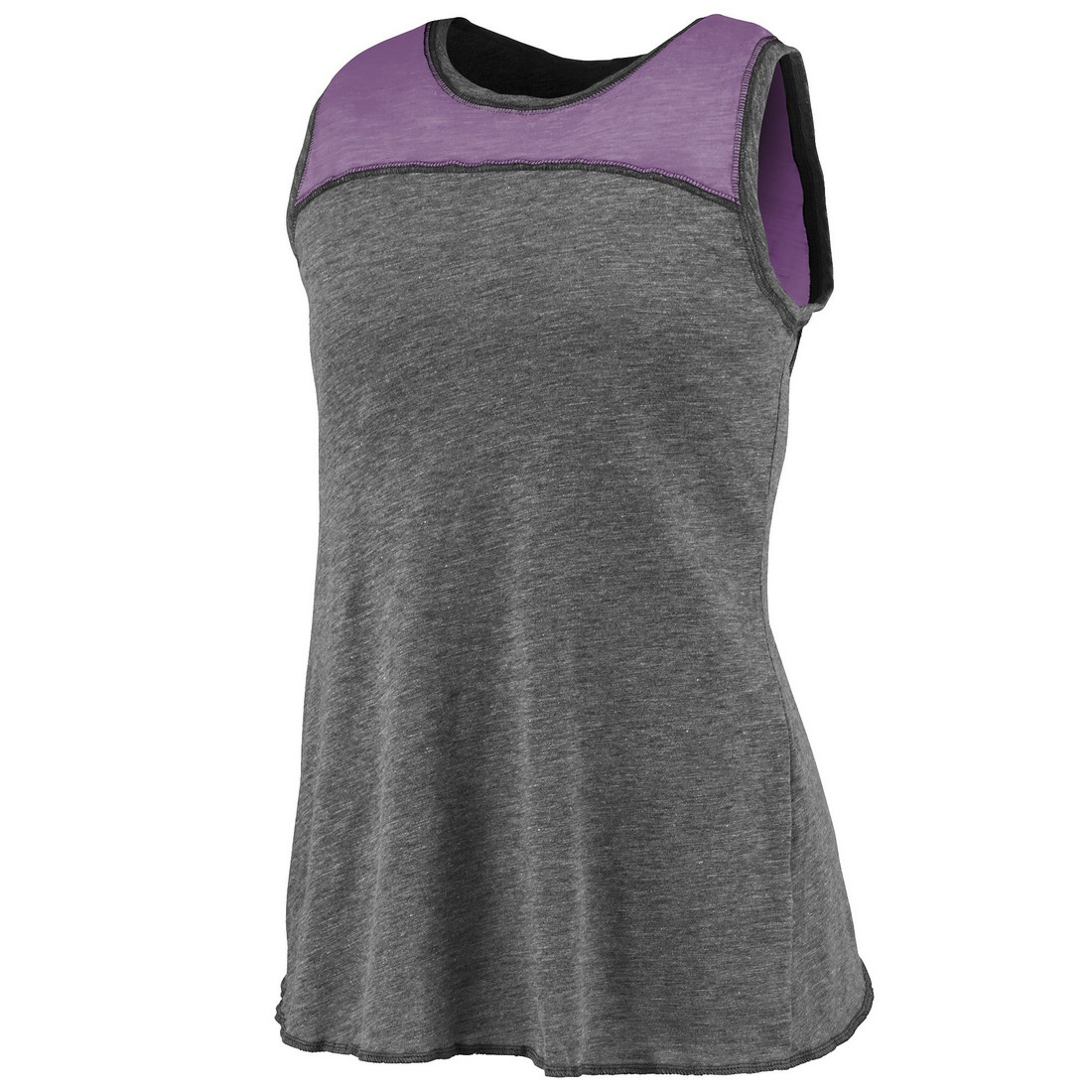 Picture of Augusta 3009A-Slate- Lavender-XS Ladies Cherish Tank Top&#44; Slate & Lavender - Extra Small