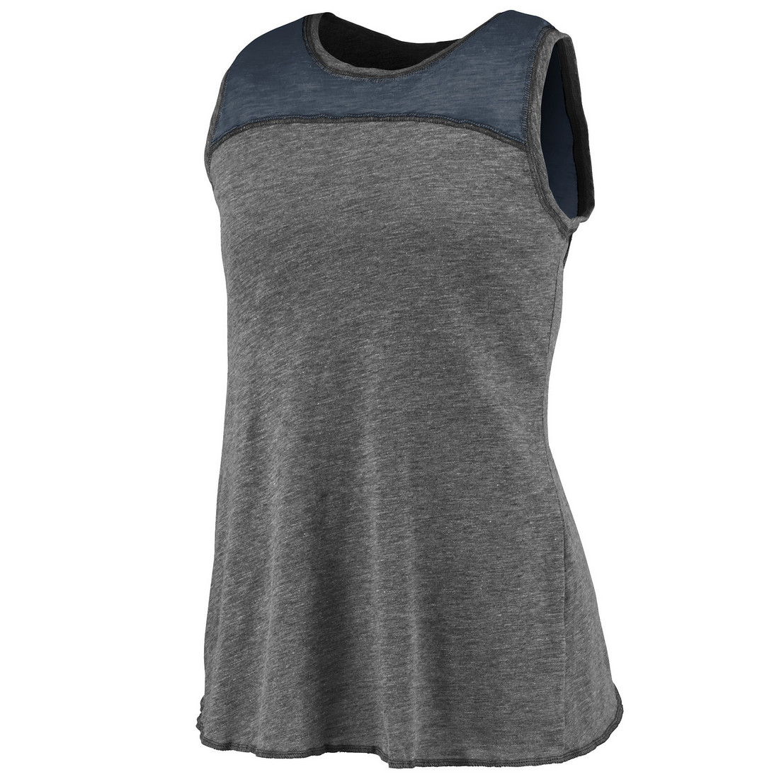 Picture of Augusta 3009A-Slate- Navy-S Ladies Cherish Tank Top&#44; Slate & Navy - Small