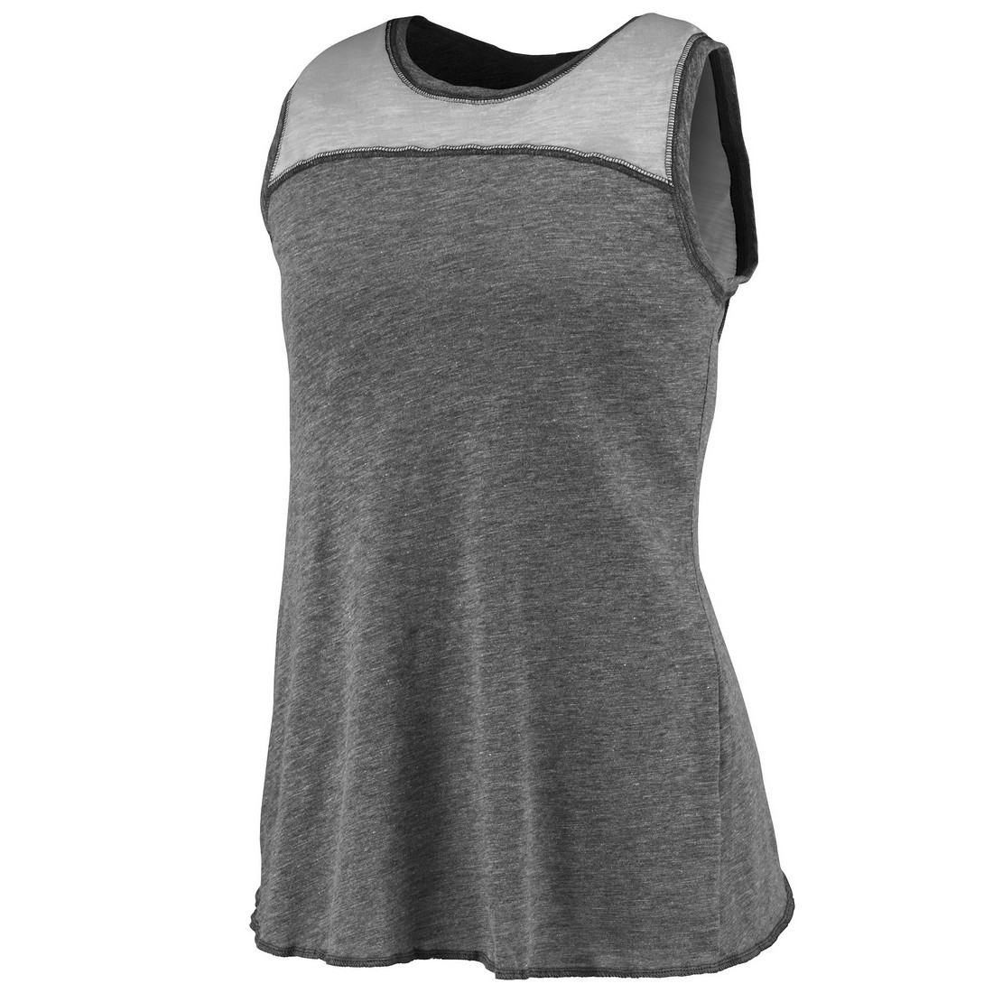 Picture of Augusta 3009A-Slate- Athletic Heather-XS Ladies Cherish Tank Top&#44; Slate & Athletic Heather - Extra Small