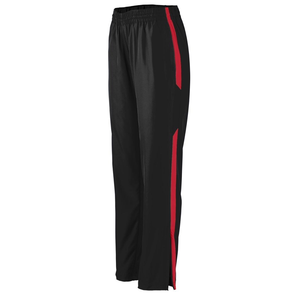 Picture of Augusta 3506A-Black- Red-L Ladies Avail Pant&#44; Black & Red - Large