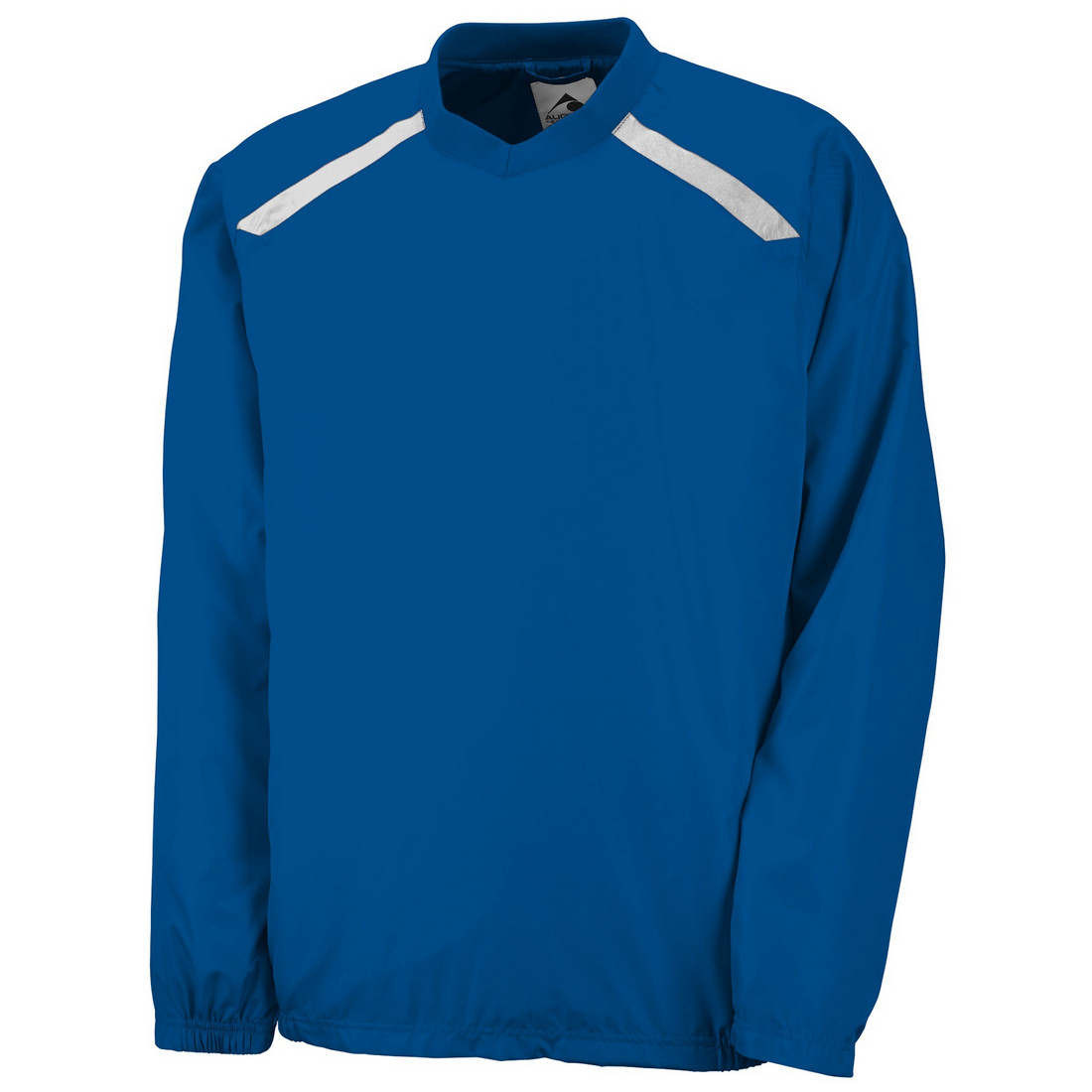 Picture of Augusta 3417A-Royal- White-L Promentum Pullover&#44; Royal-White - Large