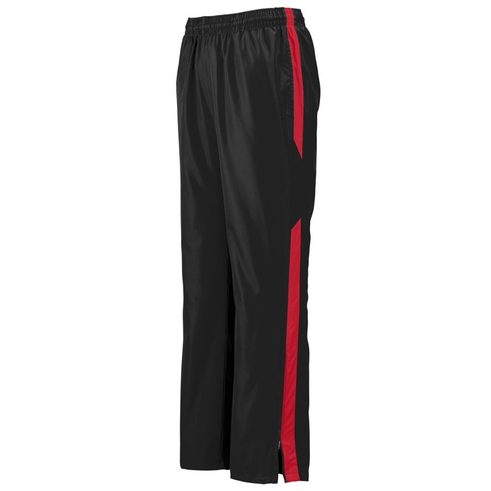 Picture of Augusta 3505A-Black- Red-M Youth Avail Pant&#44; Black & Red - Medium
