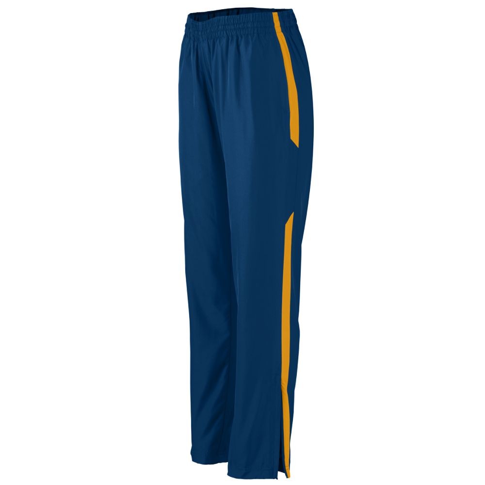 Picture of Augusta 3506A-Navy- Gold-XL Ladies Avail Pant&#44; Navy & Gold - Extra Large