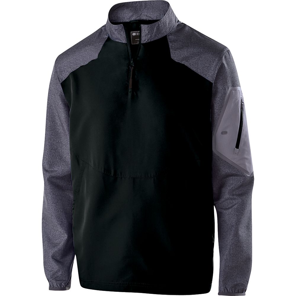 229155-Carbon Print- Black-3X Raider Pullover, Carbon Print & Black - 3X