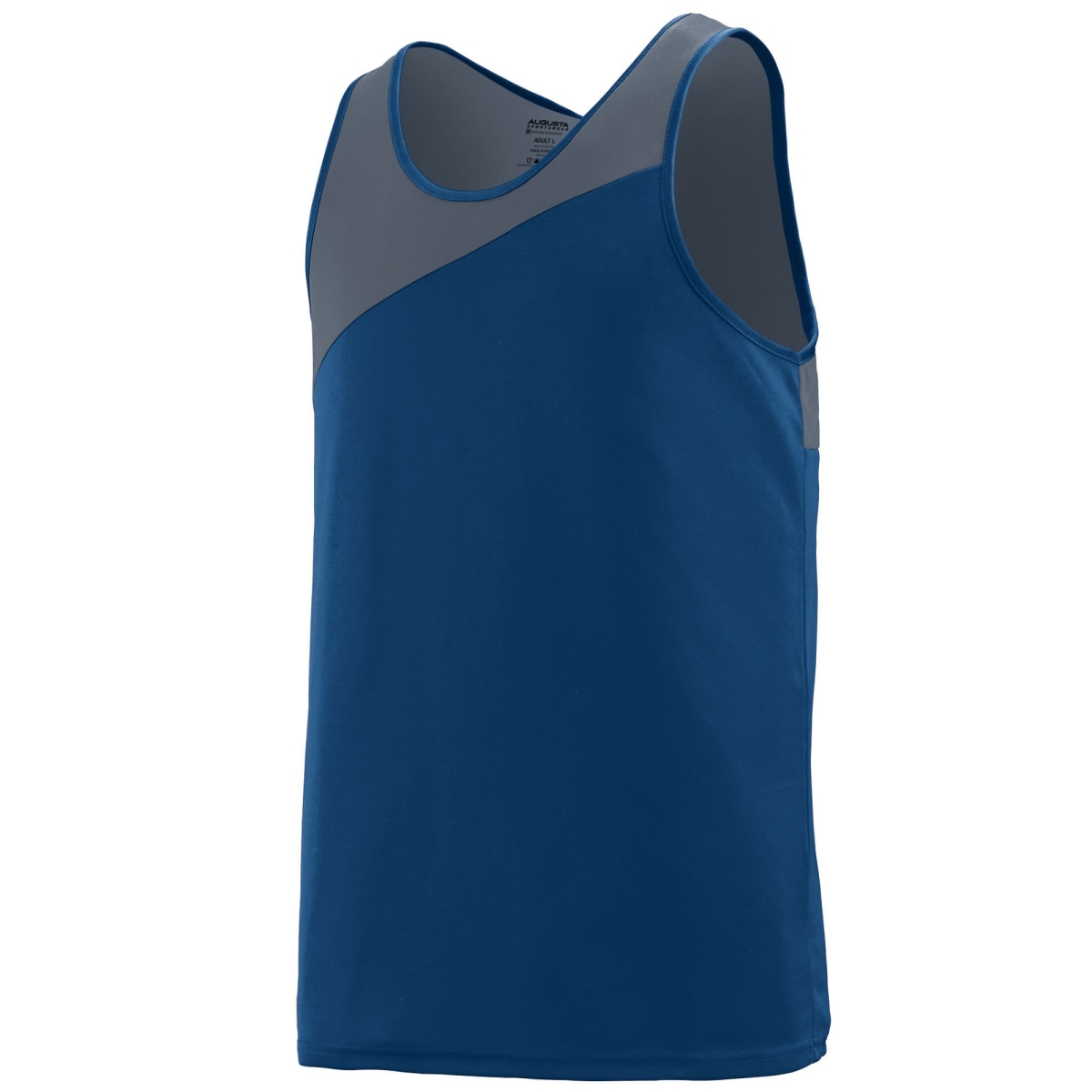 Augusta 352A-Navy- Graphite-XL Accelerate Jersey, Navy & Graphite - Extra Large