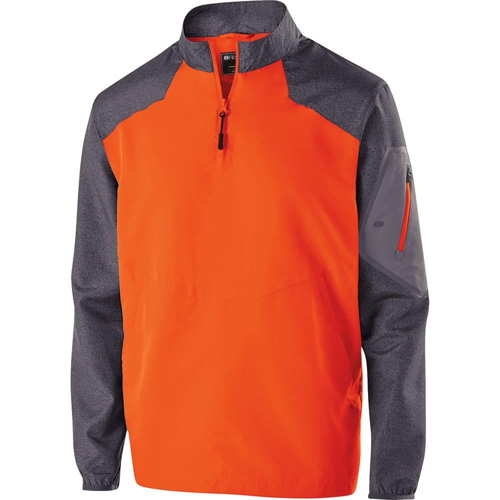 229155-Carbon Print- Orange-S Raider Pullover, Carbon Print & Orange - Small
