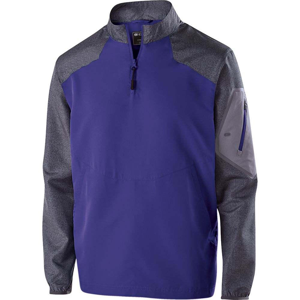 229155-Carbon Print- Purple-M Raider Pullover, Carbon Print & Purple - Medium