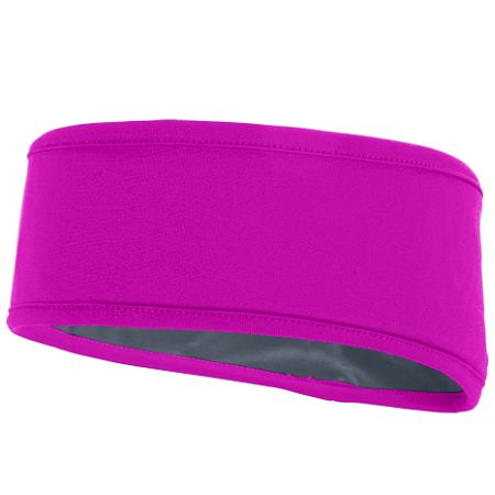 Picture of Augusta 6750A-Power Pink- Graphite-ALL Reversible Headband&#44; Power Pink & Graphite - All