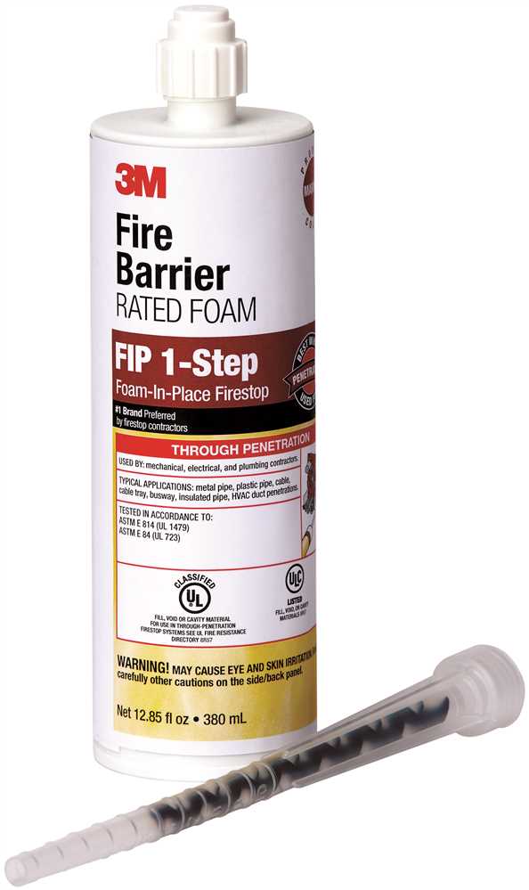 Picture of 3M 54925-0 3M Fip 1-Step Fire Barrier Foam  12.85 Oz. Cartridge