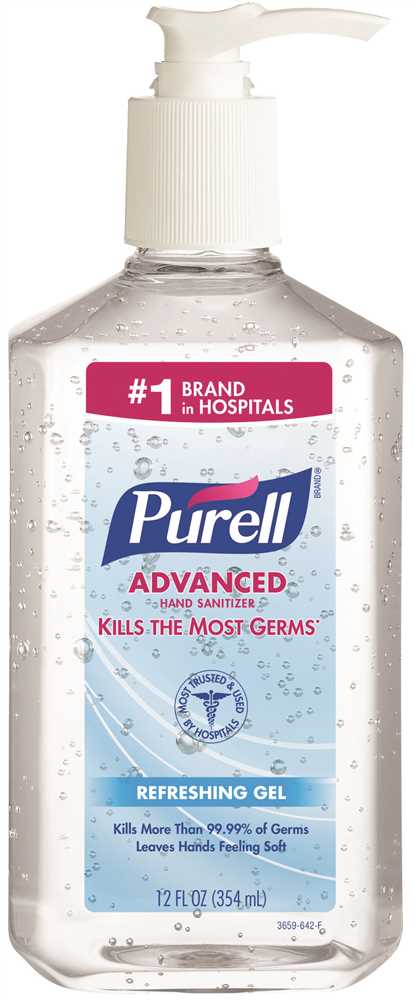 3659-12 Purell Instant Hand Sanitizer Pump 12Oz