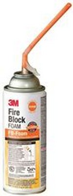 Picture of 3M 1028075 Fire Block Foam&#44; Orange&#44; 12 oz Can