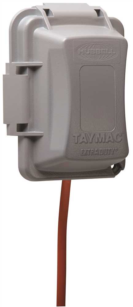 Mm420G Taymac Extra Duty 16-In-1 Weatherproof While-In-Use Outlet Cover  Single Gang  Horizontal/Vertical  Gray