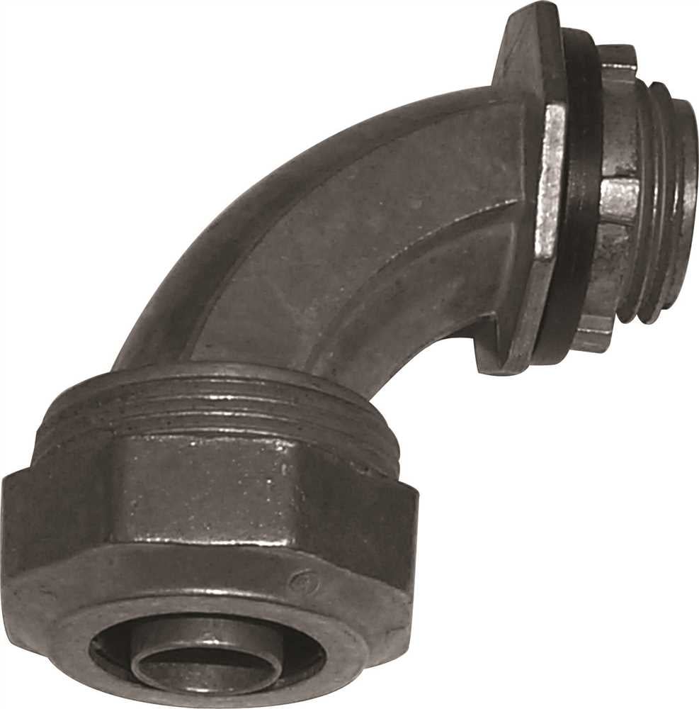 492 Metallic Liquid Tight 90 Deg Connector 3/4 In.