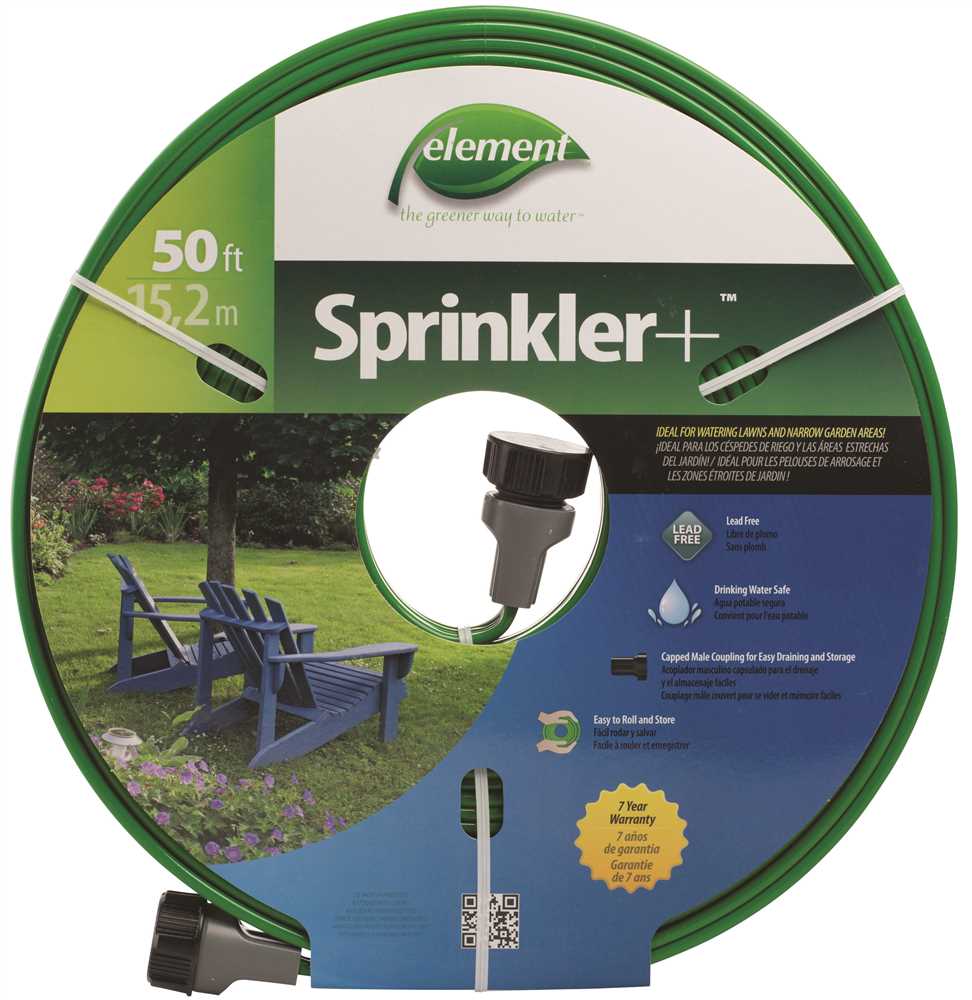 Eltecv050 Element Sprinkler Soaker Hose  50 Ft.