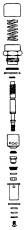 SX-0191726 Repair Kit for Slow Close Plain K-170-P
