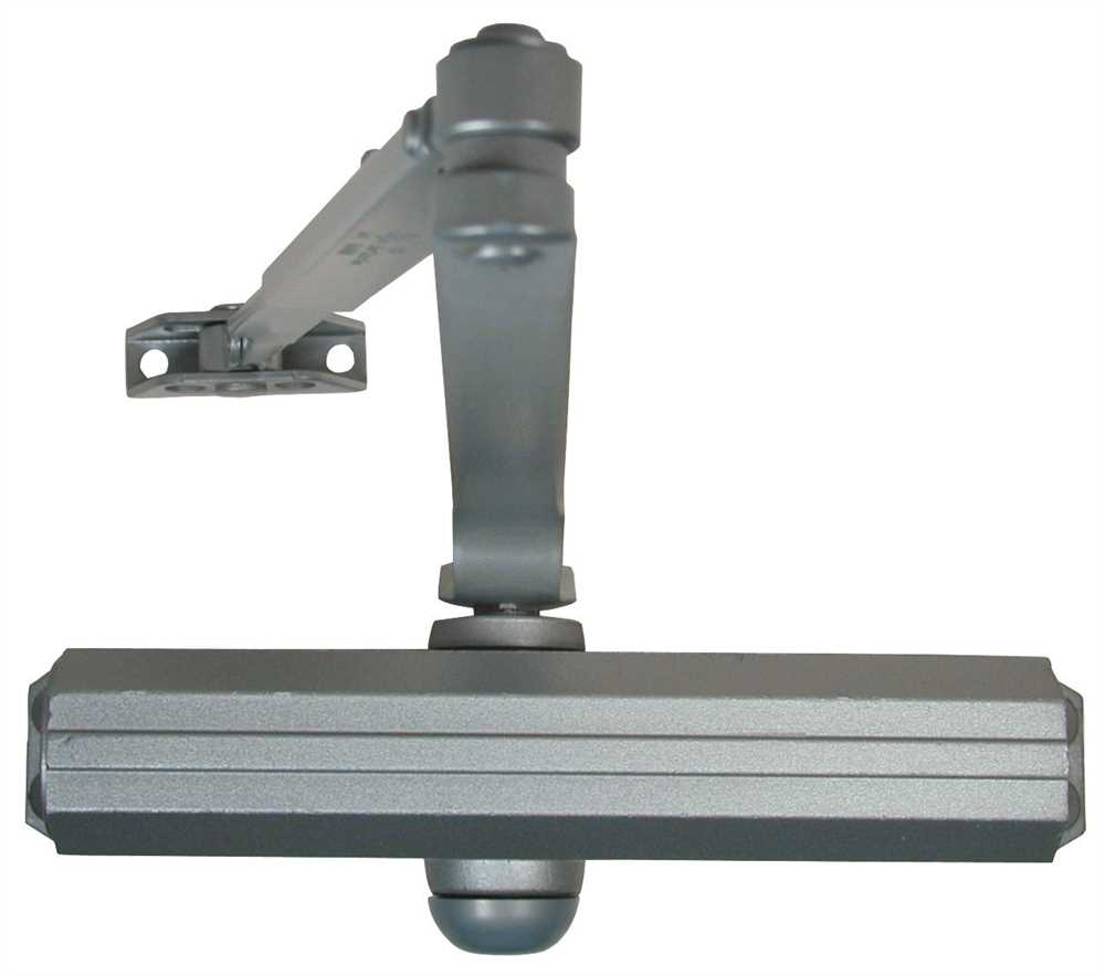 1604Bc 689 Norton 1600 Series Power Sized Door Closer With Backcheck Size 4 Aluminum