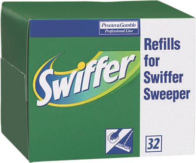 Interline  10 in. Swiffer Regular Dry Refill Cloths, White
