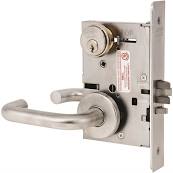 ML2055-LWA-626 ML2000 Mortise Lock, Classroom Lustra - Satin Chrome