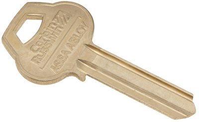 Original 6 Pin Keyblank D4R - Nickel Silver