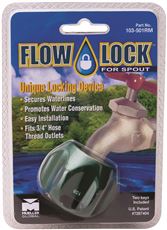 Flow Lock Hose Bibb Lock Mixed Keys