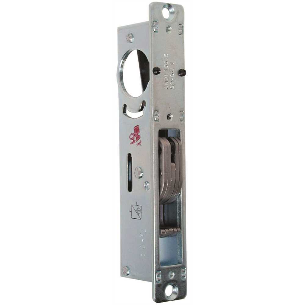 31-32 in. Hookbolt Deadlock Backset & Aluminum Faceplate