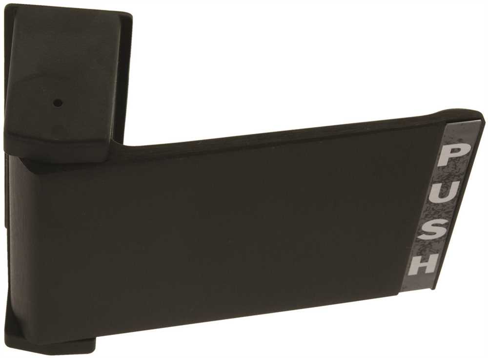 4590-02-00-313 Push Left Duronotic Latch Paddle