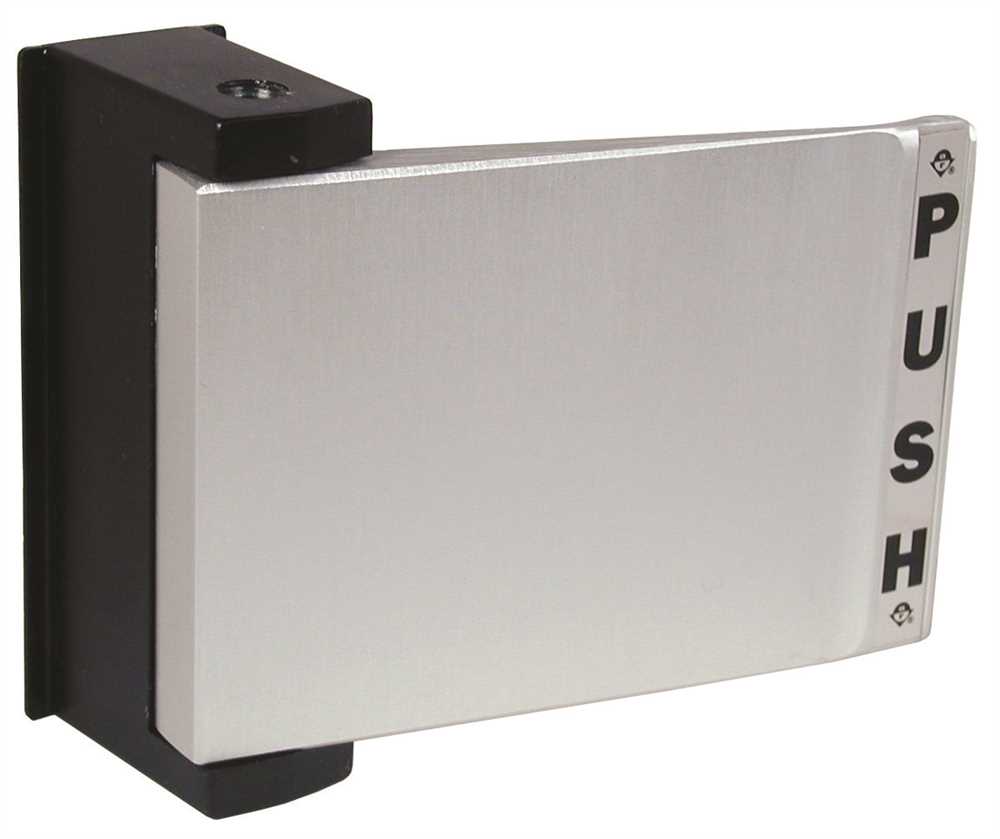 Push Left Duronotic Latch Paddle with Door Dead Bolts