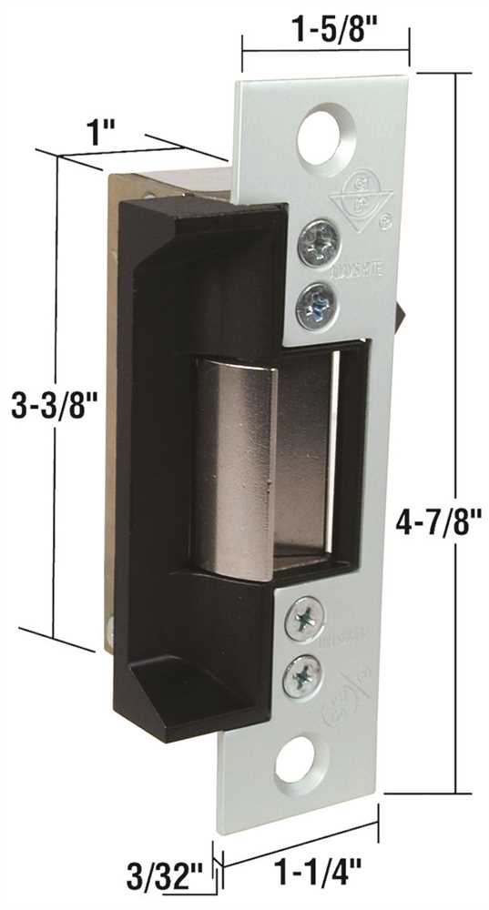 12Vdc 7140 Series Electric Strikes for Door with Deadbolt