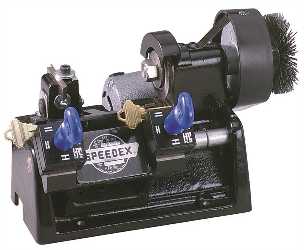 9120RM Mini Speedex 9120 Lightweight Key Duplicator -  HPC