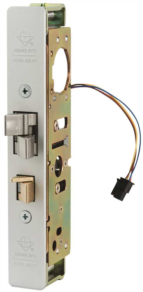 1.125 in. AR 4300 Hawk Electrified Deadlatch, Aluminum