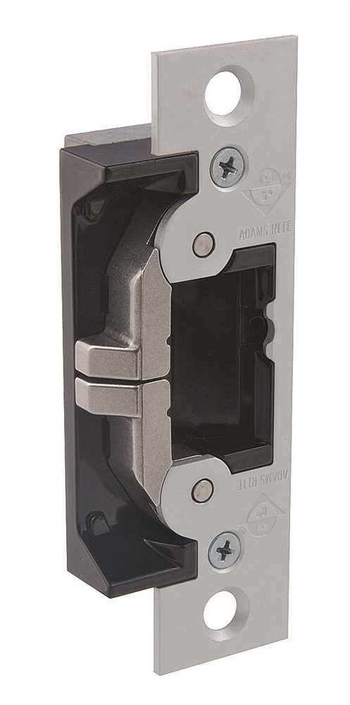 Ultraline 7440 Series Electric Release Anodized Clear Strike for Door