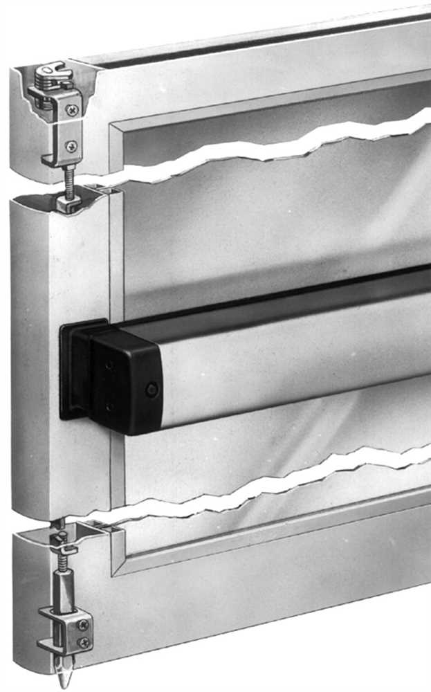 Exit Device 8600 Series Narrow Stile Concealed Vert Rod