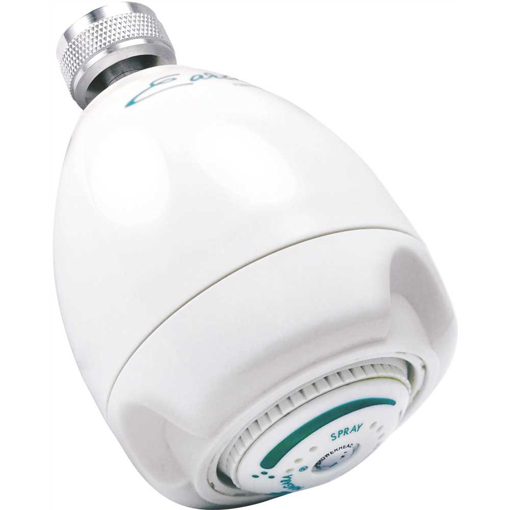 N2915N Niagara Shower Head with 9-Jet Adjustable Massage