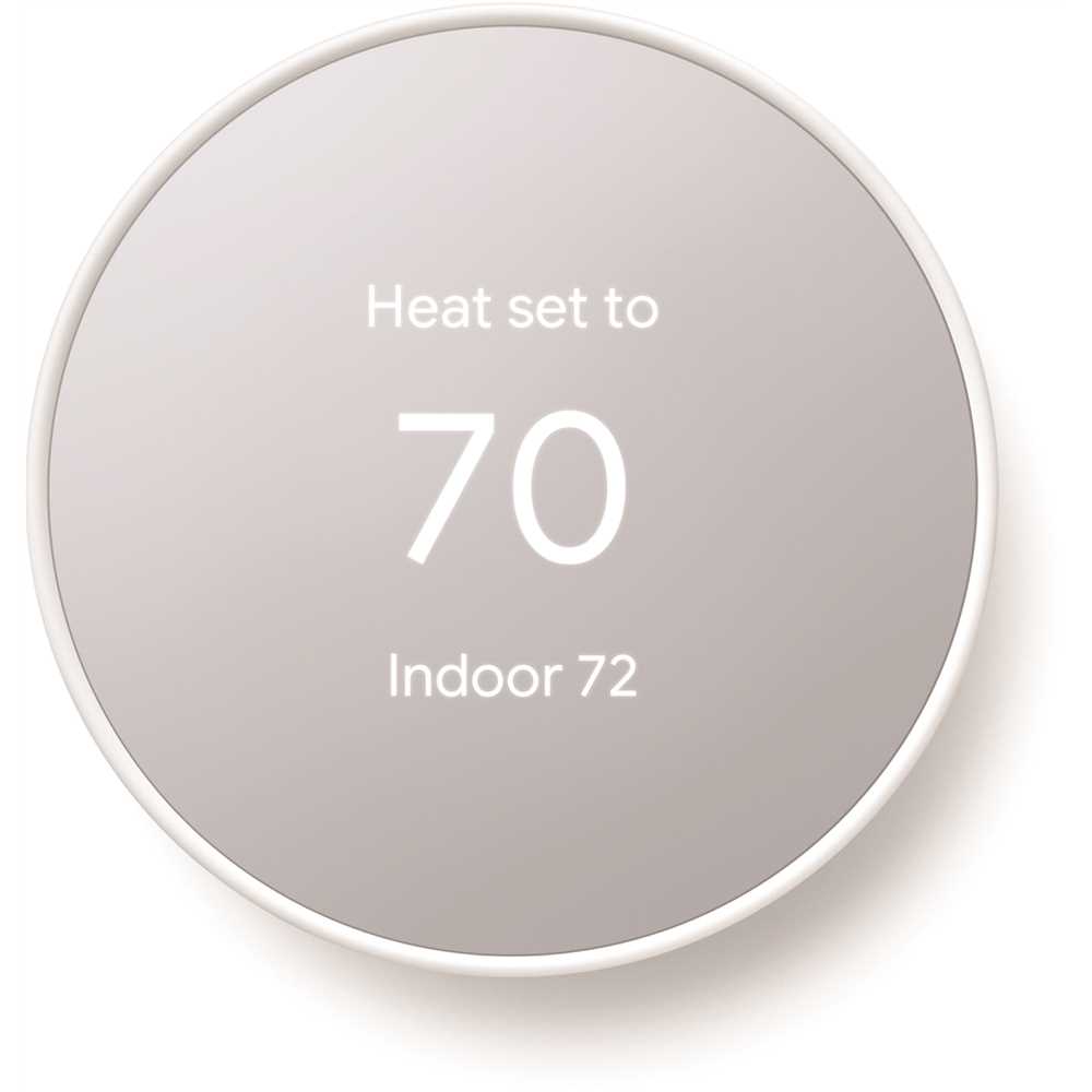 GA02180-US Thermostat Smart Programmable Wi-Fi Thermostat, White