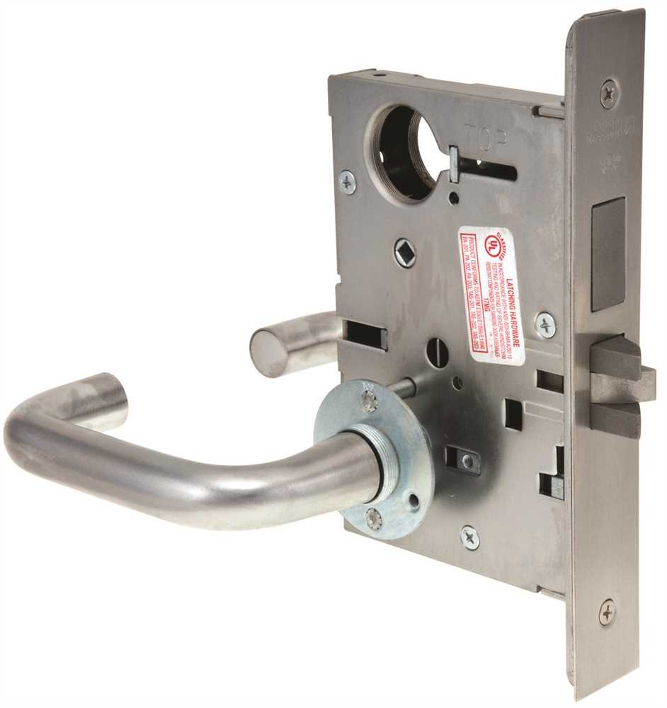 ML2020-LWA-626 ML2000 Series Privacy Mortise Lock Lever Set