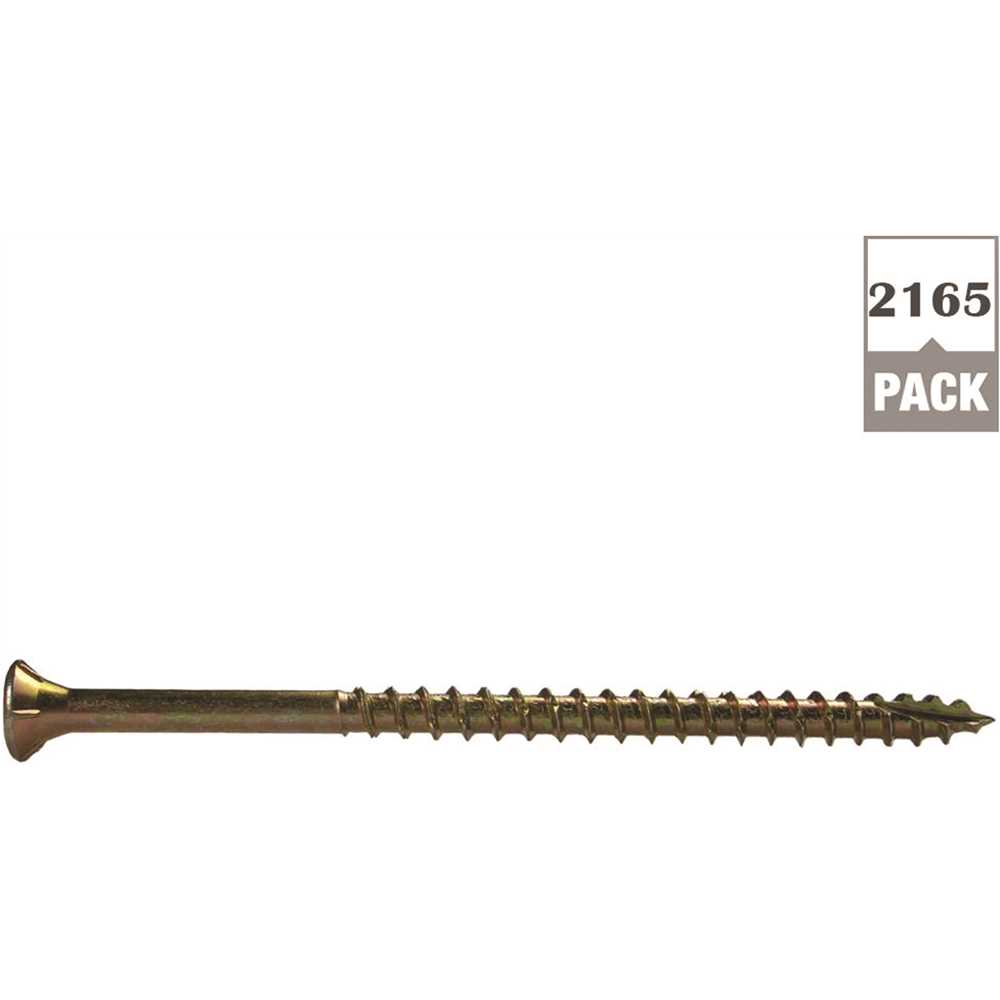 Grip-Rite 3GCS25BK 3 in. 25 lbs No.9 Star Phillips Bugle-Head Construction Screw