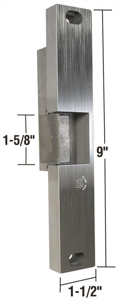 310-4-24D-630 Folger Adam 300 Series Electric Strike Body for Doors