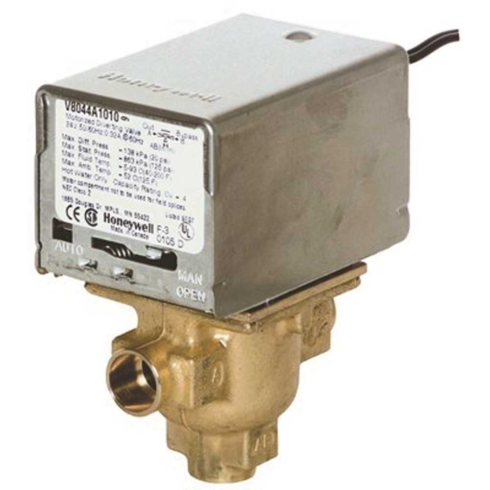 V8044E1003 0.5 in. Zone 3-Way Sweat Voltage Valves
