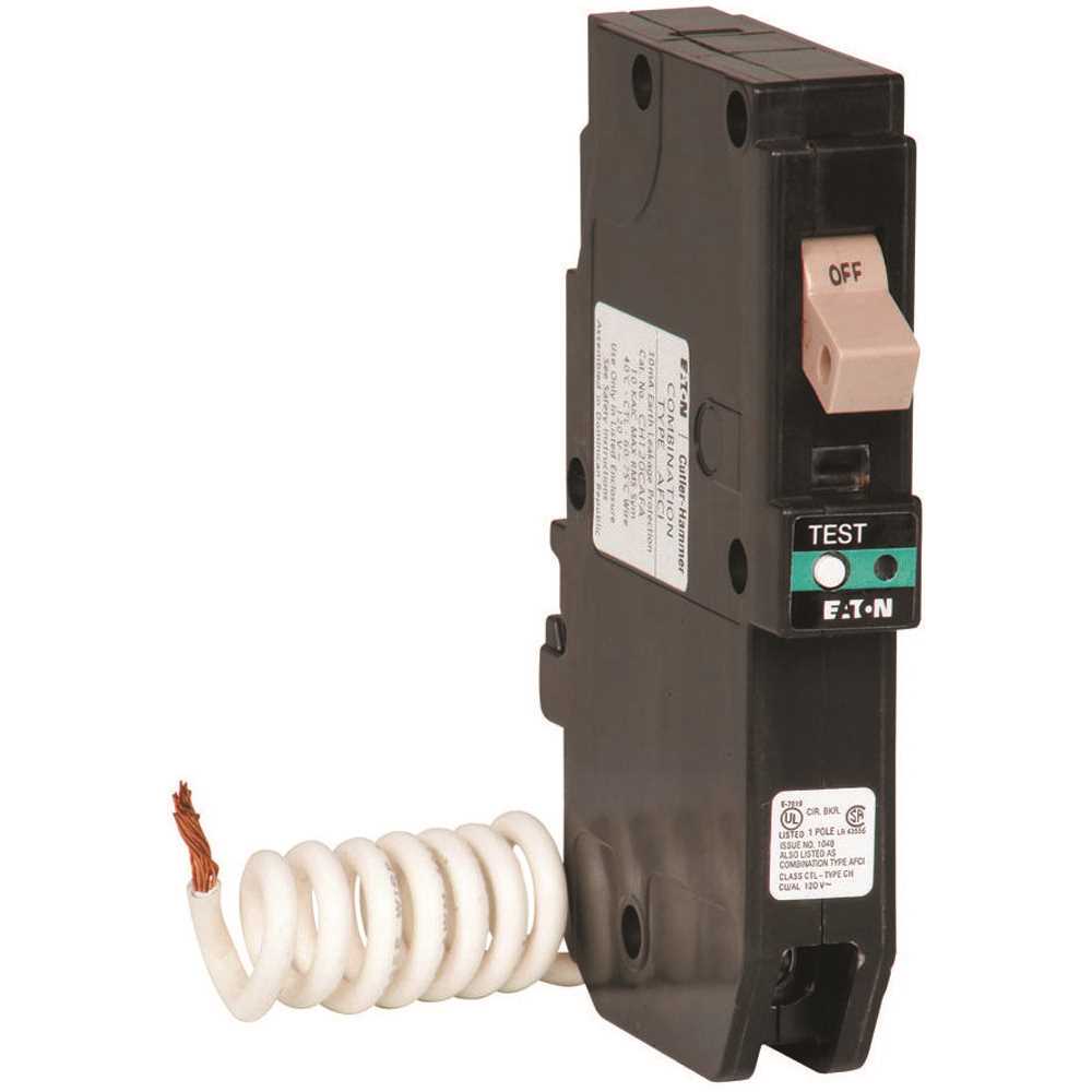 CH 15A Single-Pole CAFCI Combination Arc Fault Breaker